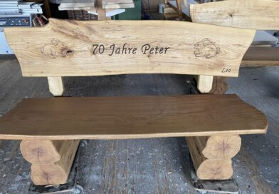 Bank zum 70.Geburtstag
